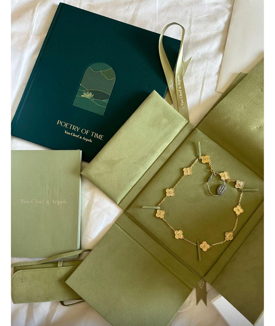 VAN CLEEF & ARPELS Золотое колье из желтого золота, фото 2