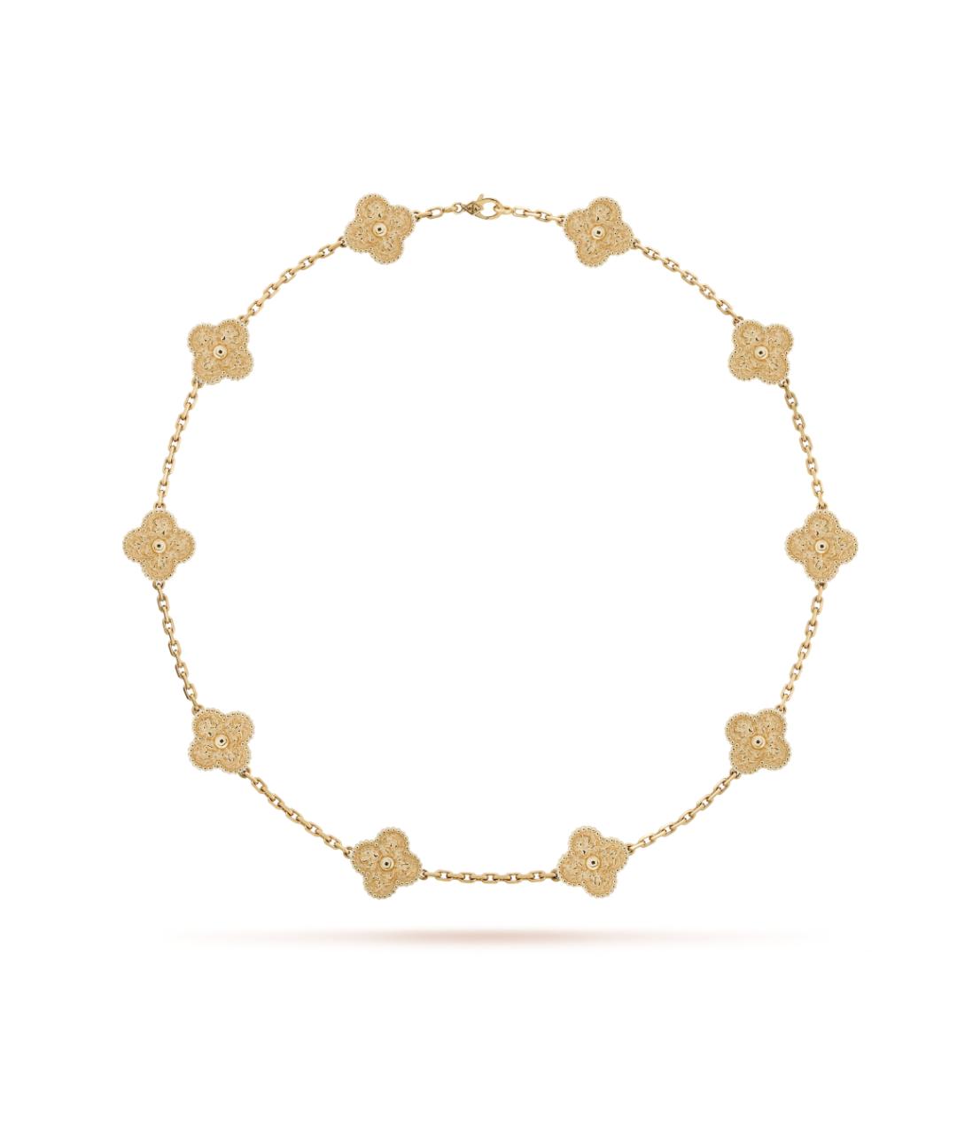 VAN CLEEF & ARPELS Золотое колье из желтого золота, фото 5