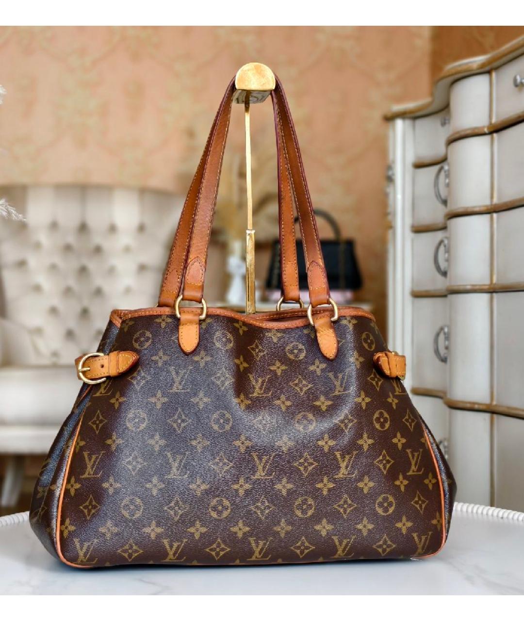 LOUIS VUITTON Коричневая сумка тоут, фото 2