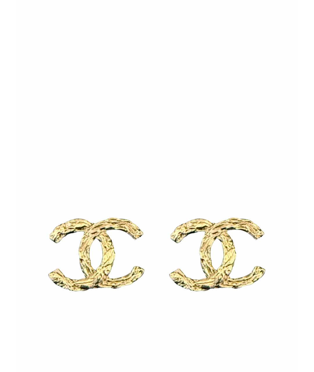 CHANEL Металлические серьги, фото 1