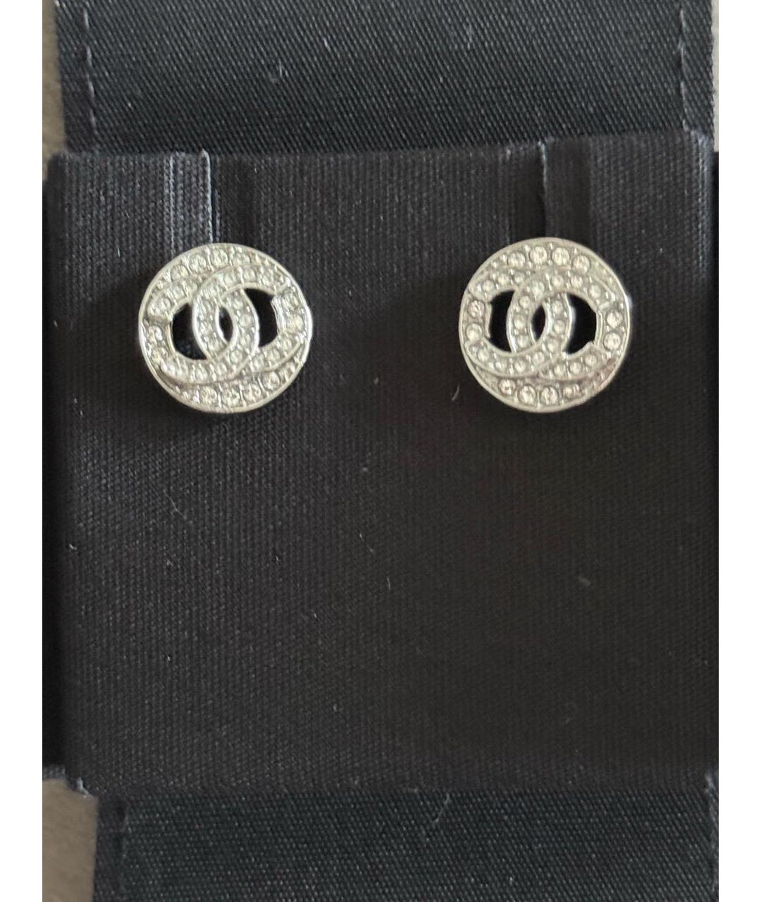 CHANEL Металлические серьги, фото 7