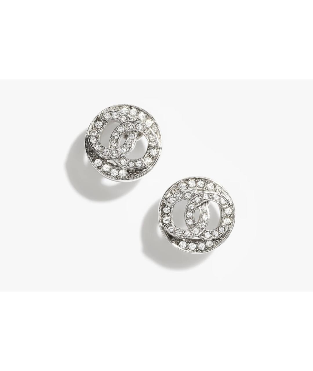 CHANEL Металлические серьги, фото 8
