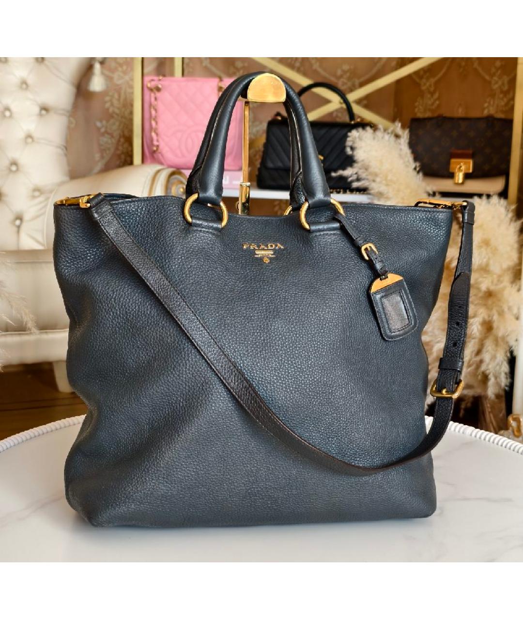 PRADA Кожаная сумка тоут, фото 2