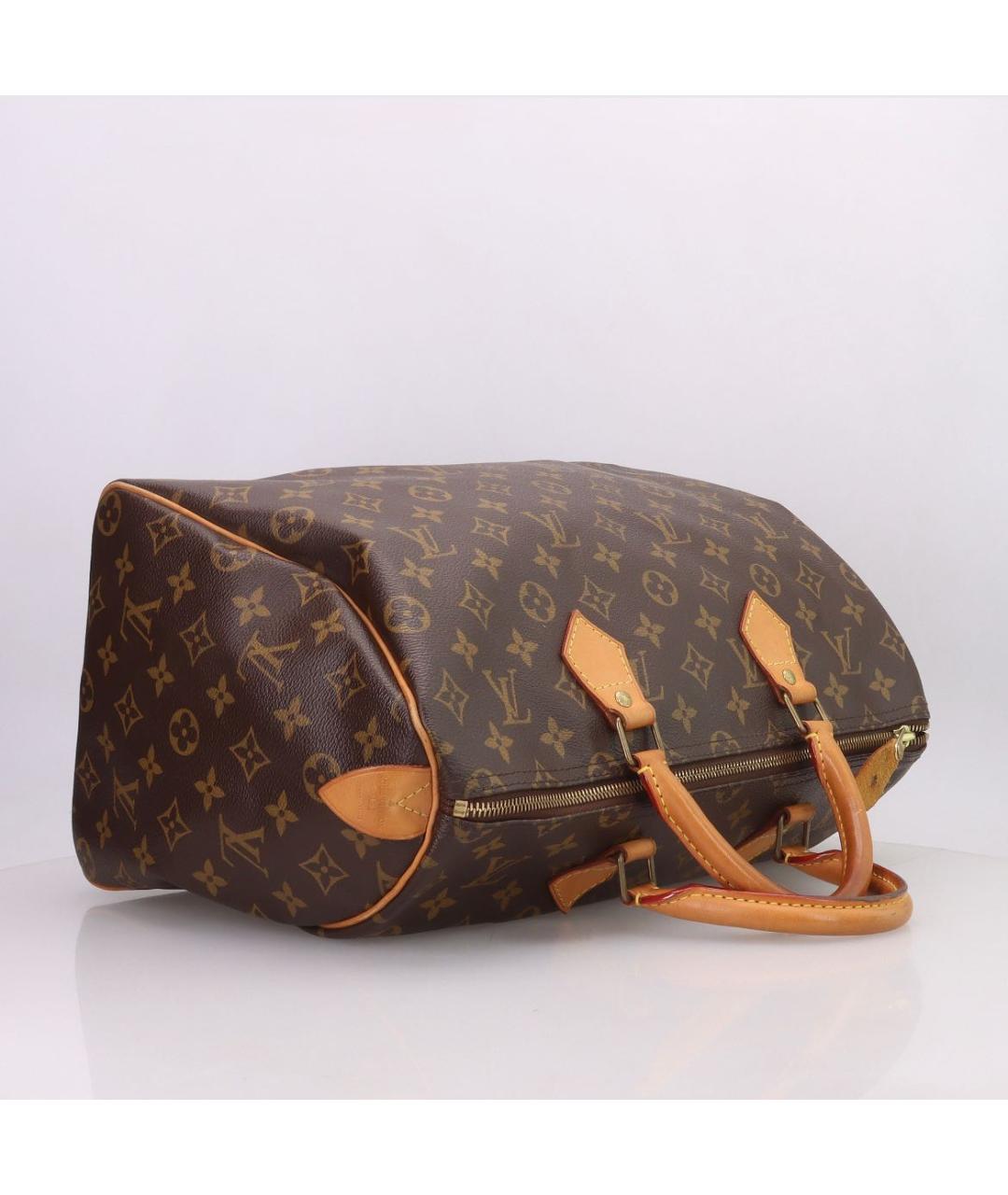 LOUIS VUITTON Коричневая сумка с короткими ручками, фото 5