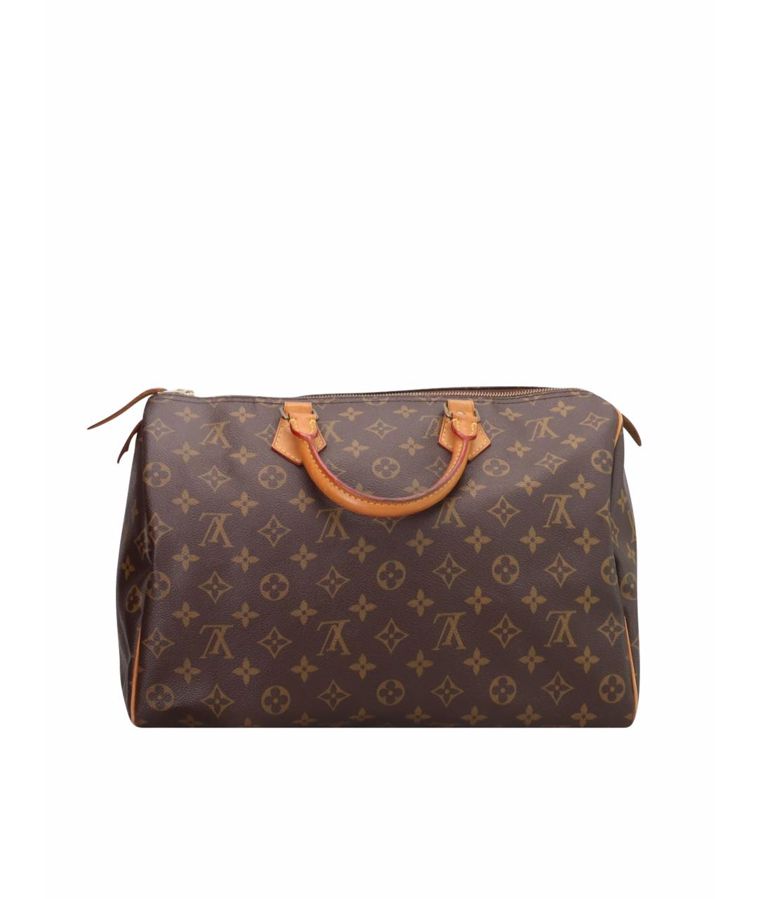 LOUIS VUITTON Коричневая сумка с короткими ручками, фото 1