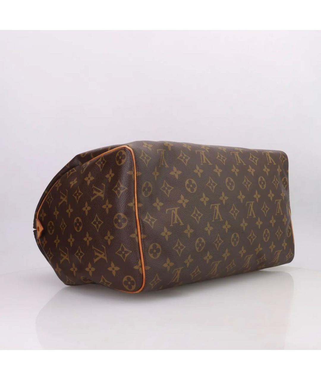 LOUIS VUITTON Коричневая сумка с короткими ручками, фото 6