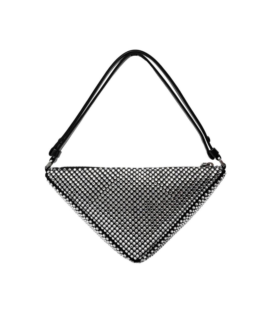 PRADA Черная кожаная сумка тоут, фото 3