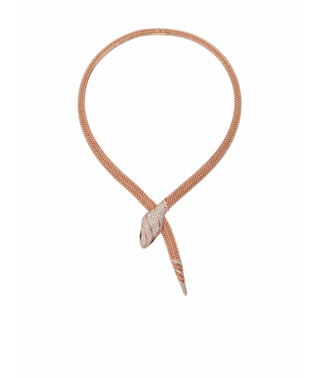 BVLGARI Золотое колье из розового золота, фото 1