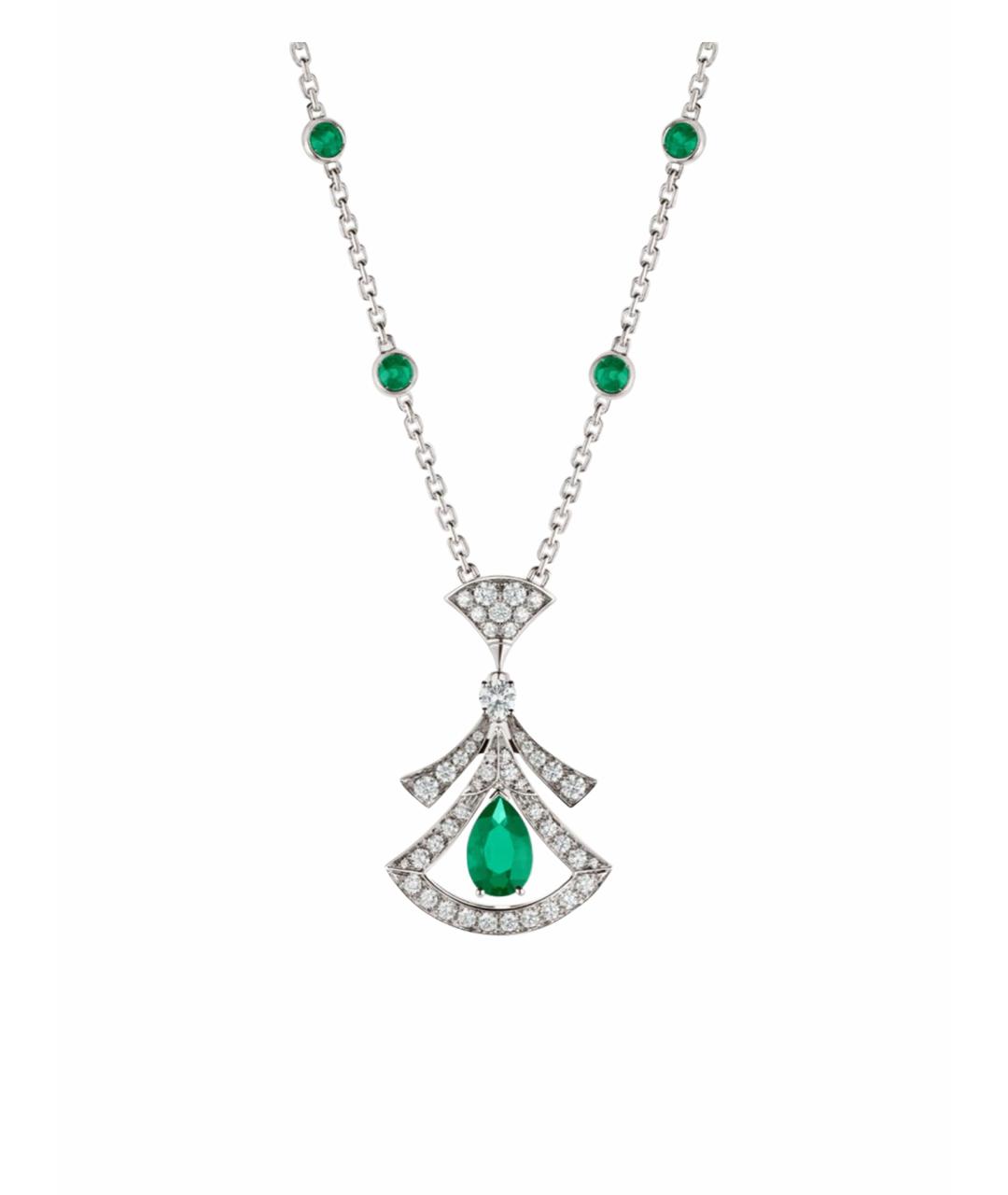 BVLGARI Подвеска из белого золота, фото 1