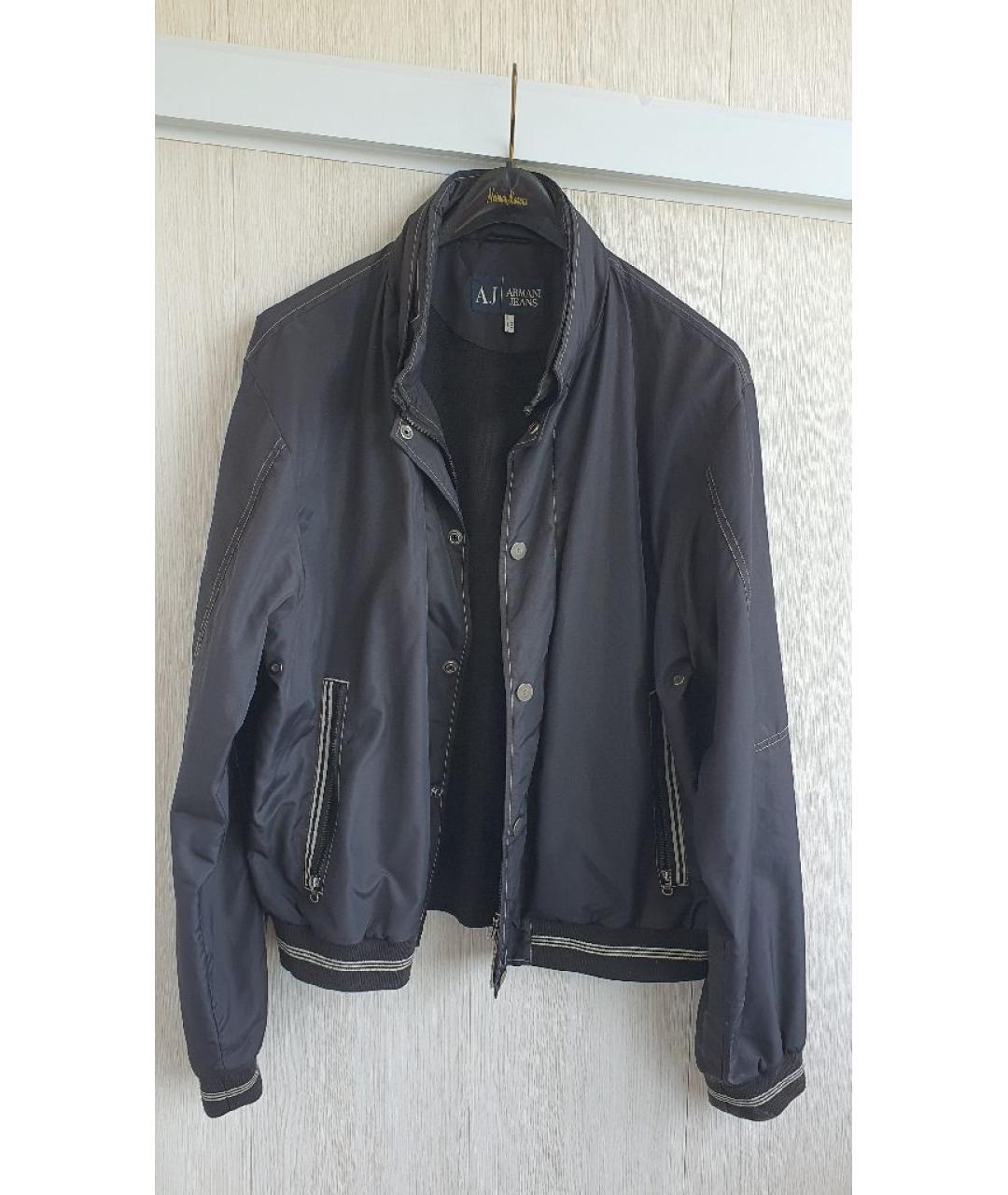 ARMANI JEANS Черная куртка, фото 10