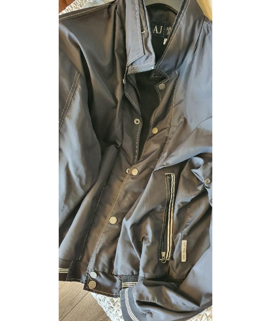 ARMANI JEANS Черная куртка, фото 9