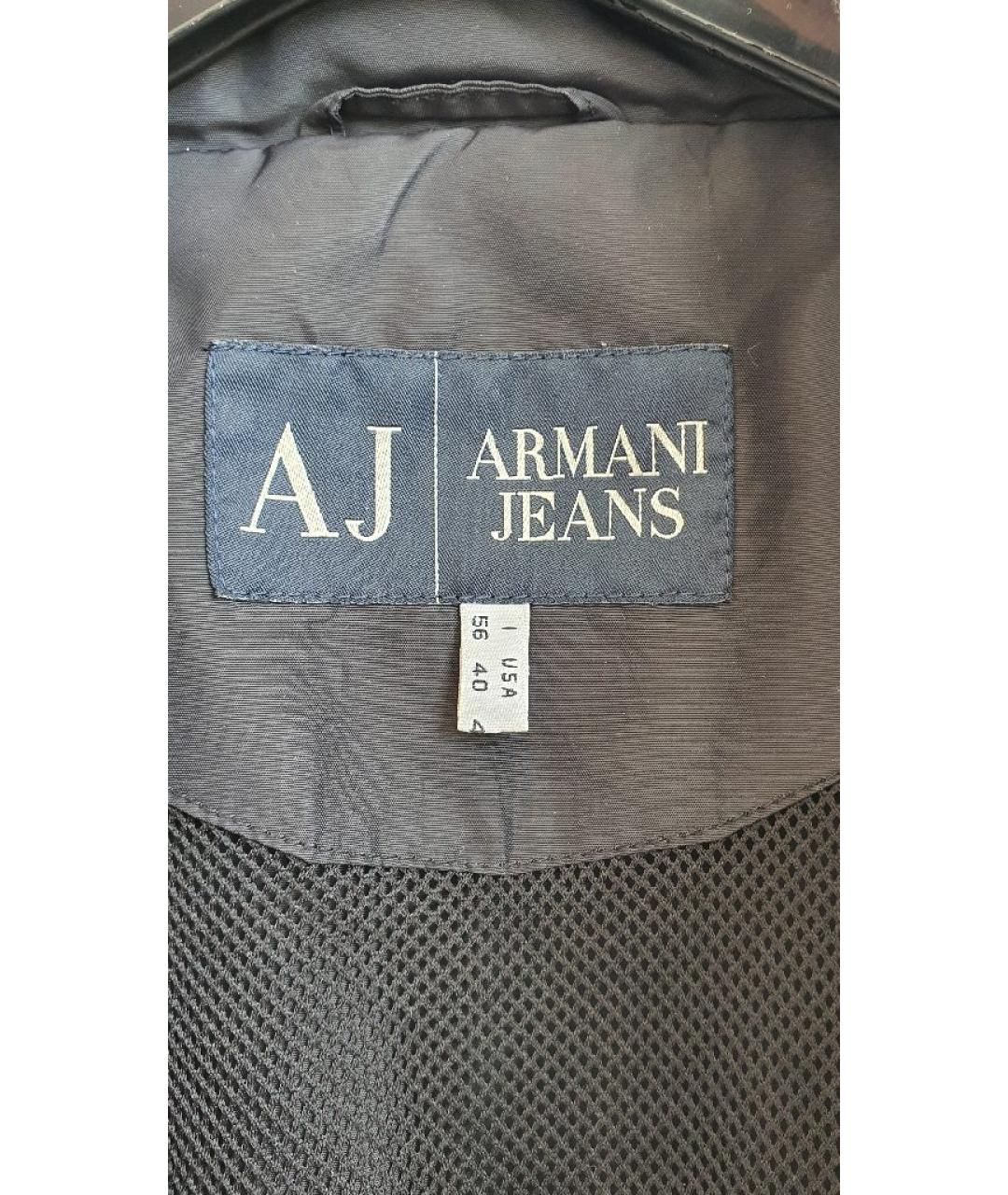 ARMANI JEANS Черная куртка, фото 3
