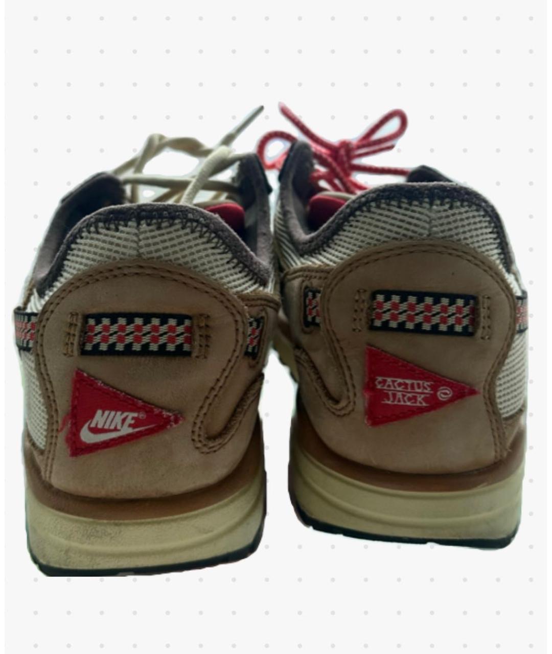 NIKE Бежевые низкие кроссовки / кеды, фото 4