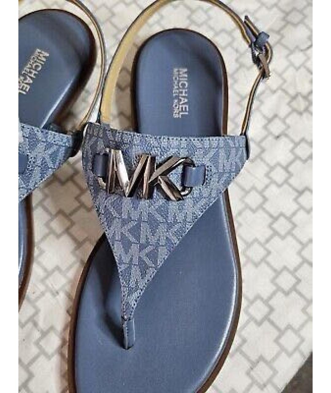 MICHAEL KORS Синие сандалии, фото 4