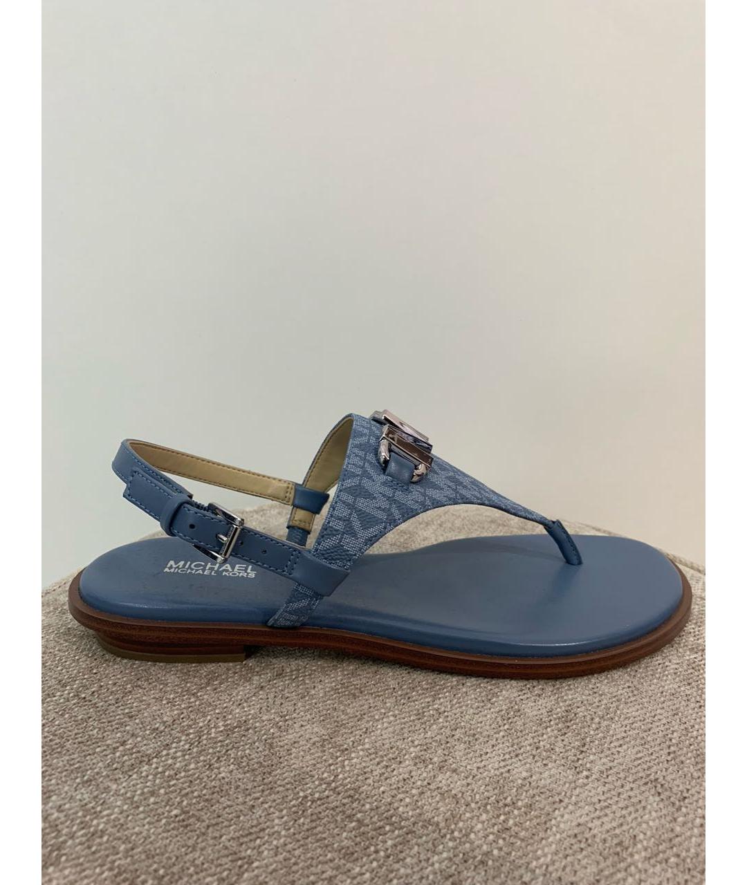 MICHAEL KORS Синие сандалии, фото 6