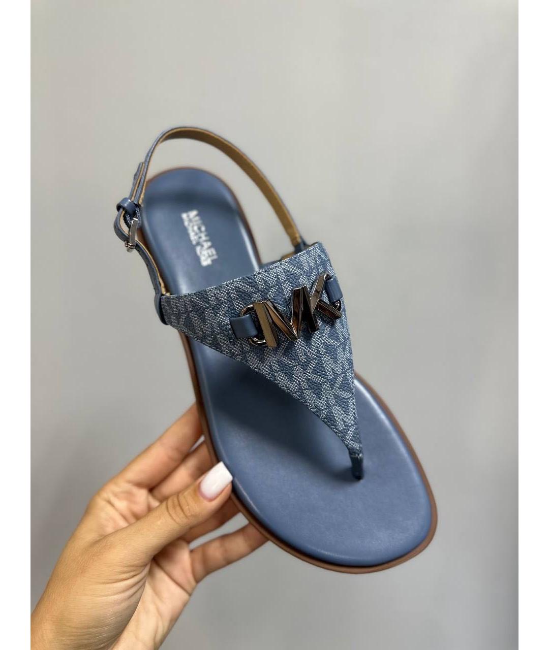 MICHAEL KORS Синие сандалии, фото 5