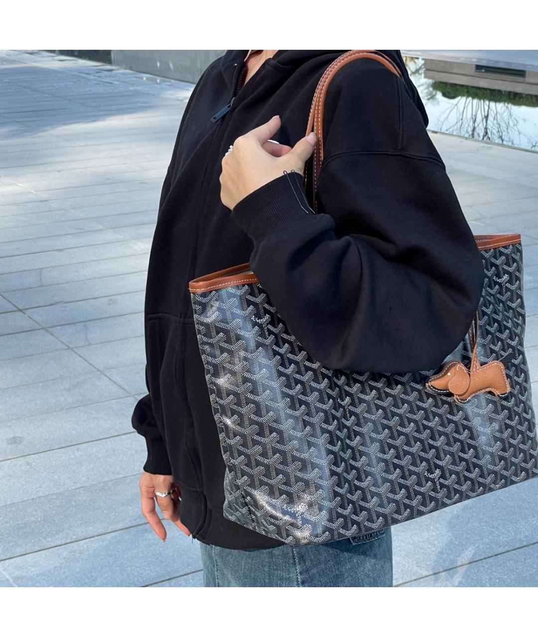 GOYARD Мульти кожаная сумка тоут, фото 3