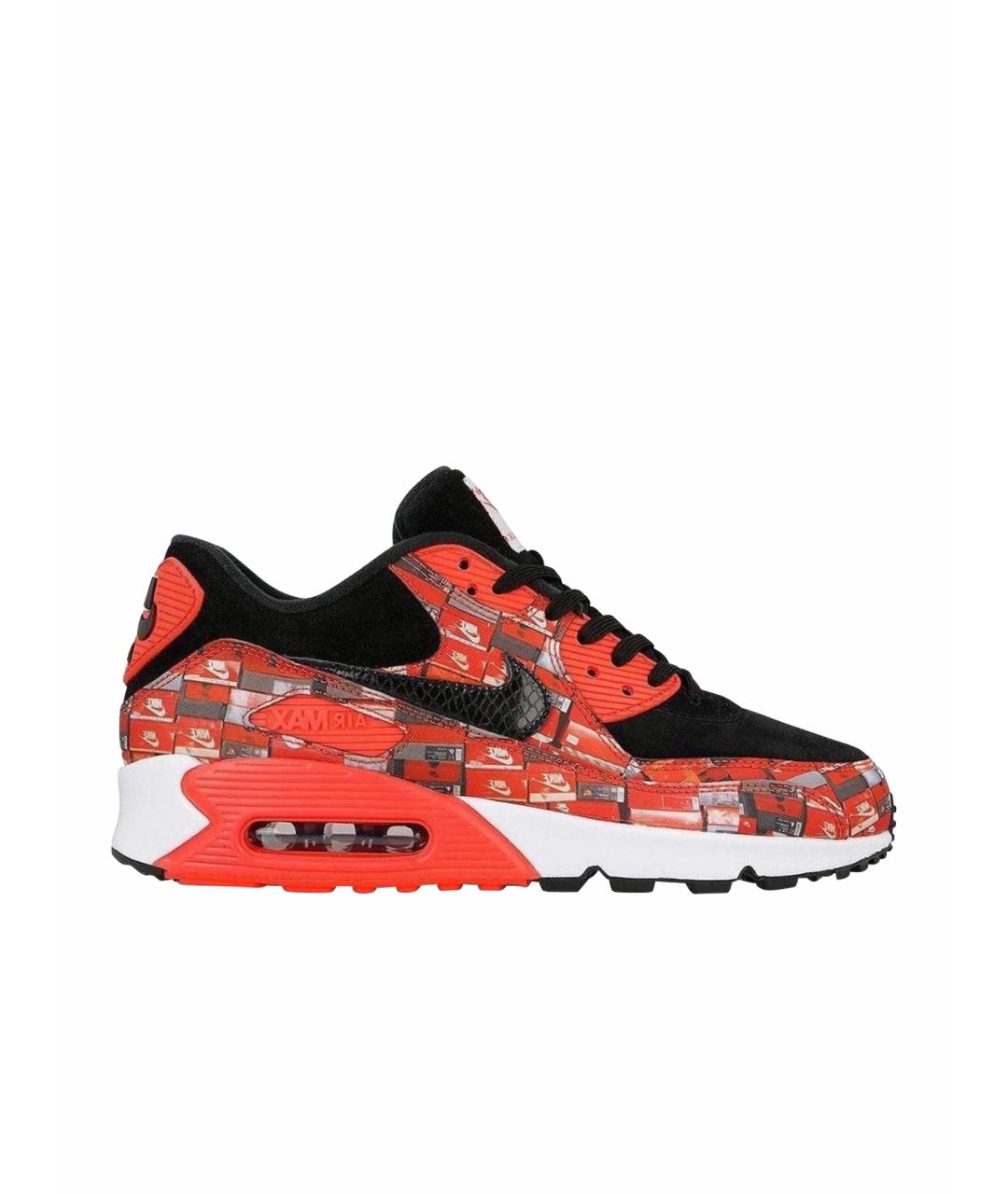 NIKE Мульти кожаные низкие кроссовки / кеды, фото 1