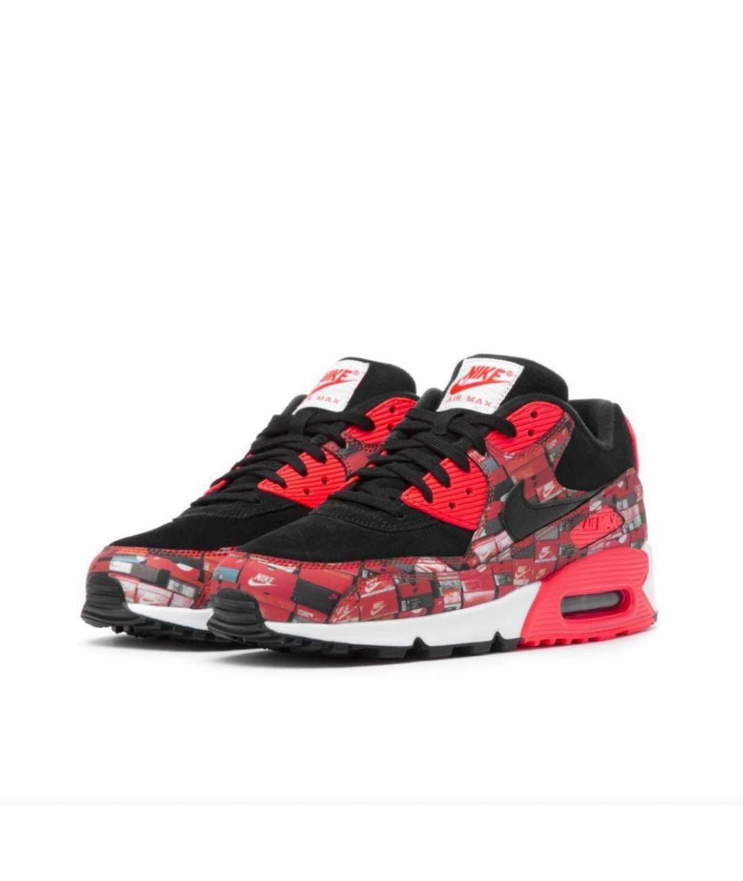 NIKE Мульти кожаные низкие кроссовки / кеды, фото 2