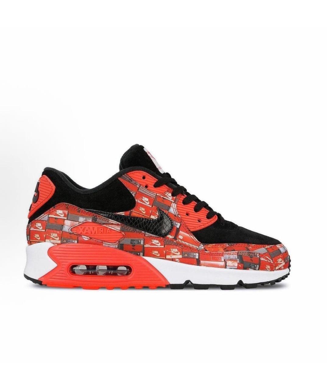 NIKE Мульти кожаные низкие кроссовки / кеды, фото 9