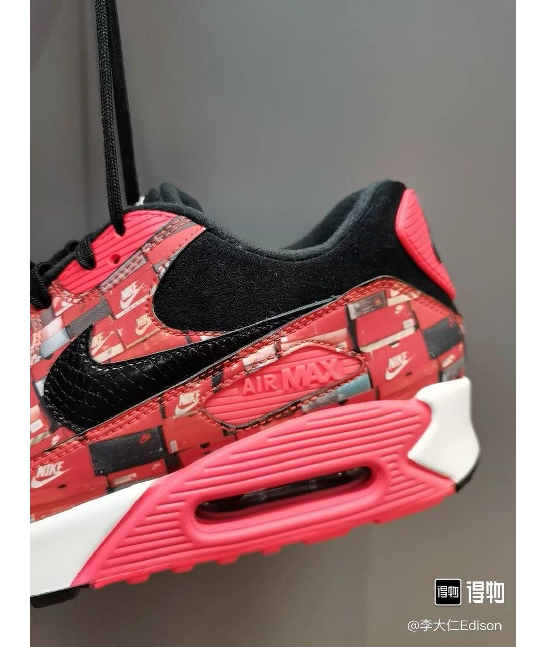 NIKE Мульти кожаные низкие кроссовки / кеды, фото 7