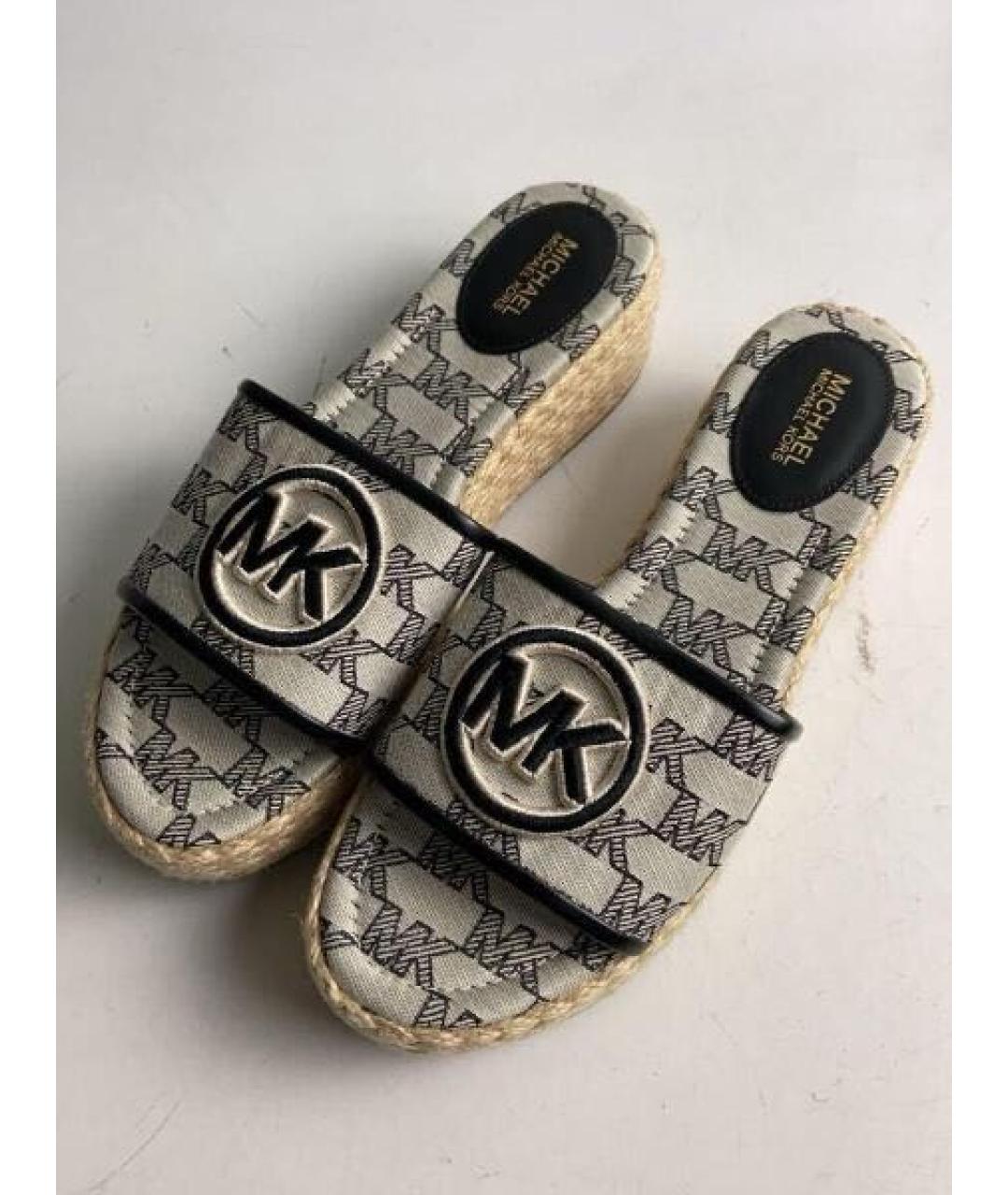 MICHAEL KORS Текстильные шлепанцы, фото 2