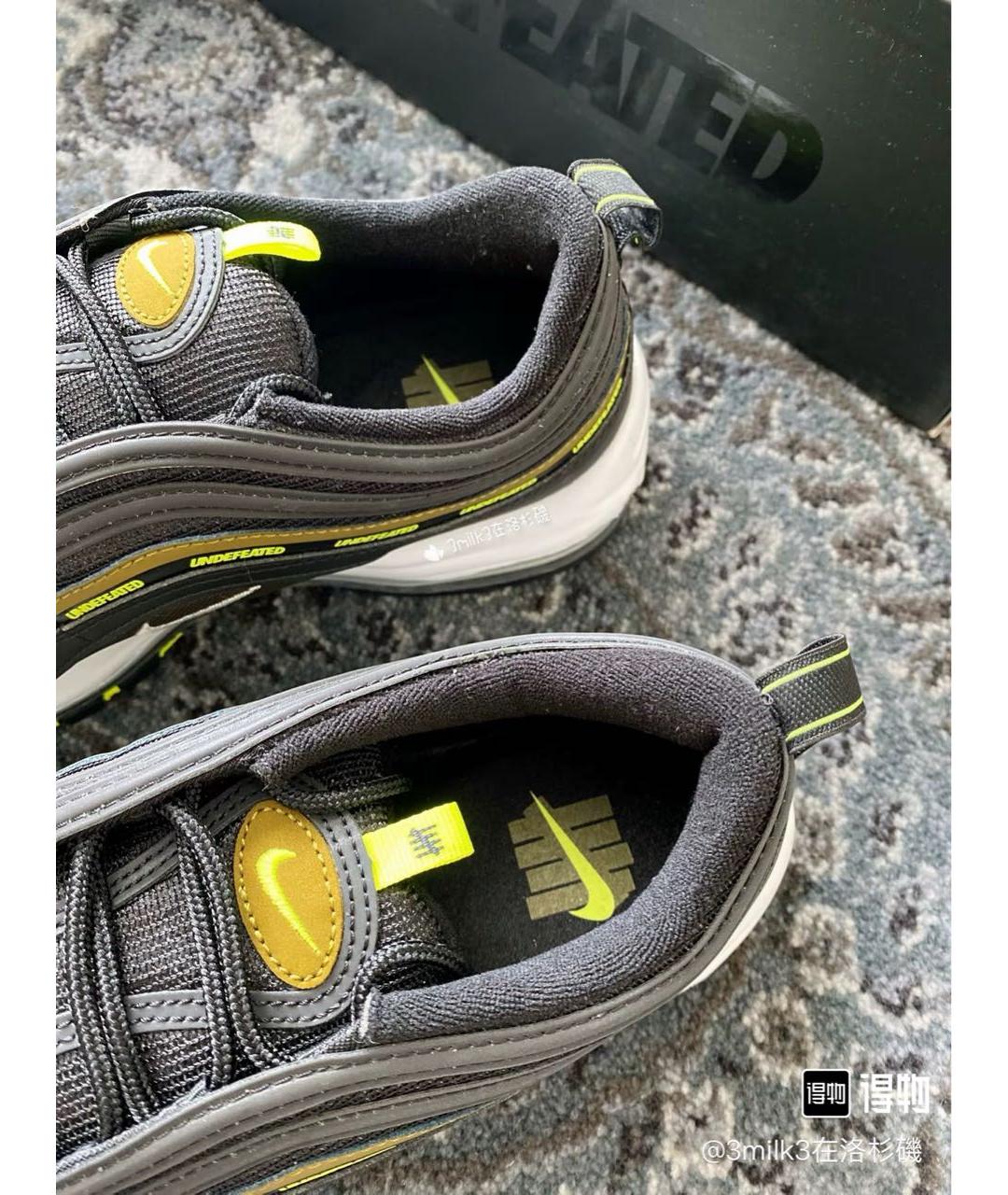 NIKE Черные кожаные низкие кроссовки / кеды, фото 6