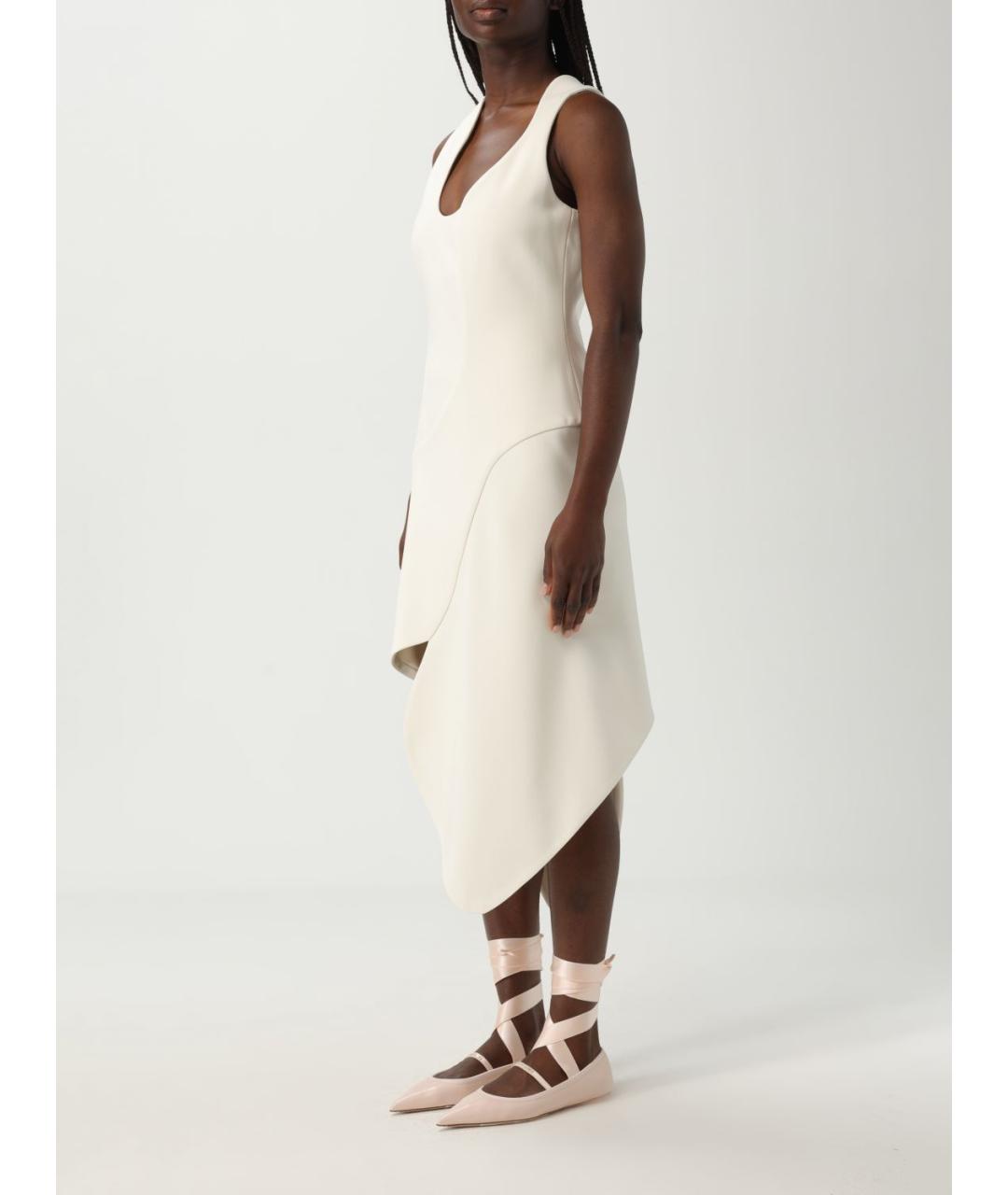 FERRAGAMO Белое платье, фото 4
