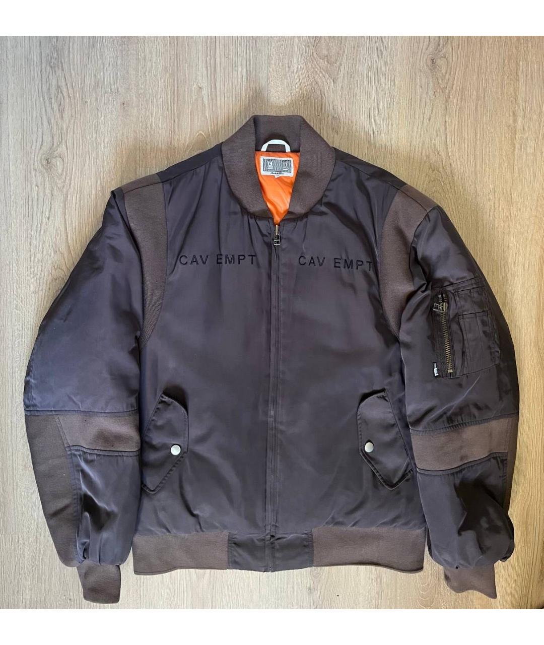 CAV EMPT Коричневая полиэстеровая куртка, фото 9