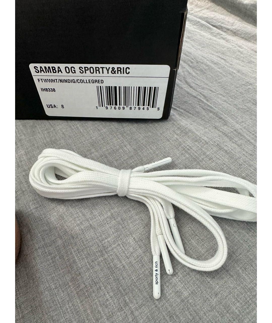 SPORTY AND RICH Кожаные кеды, фото 7