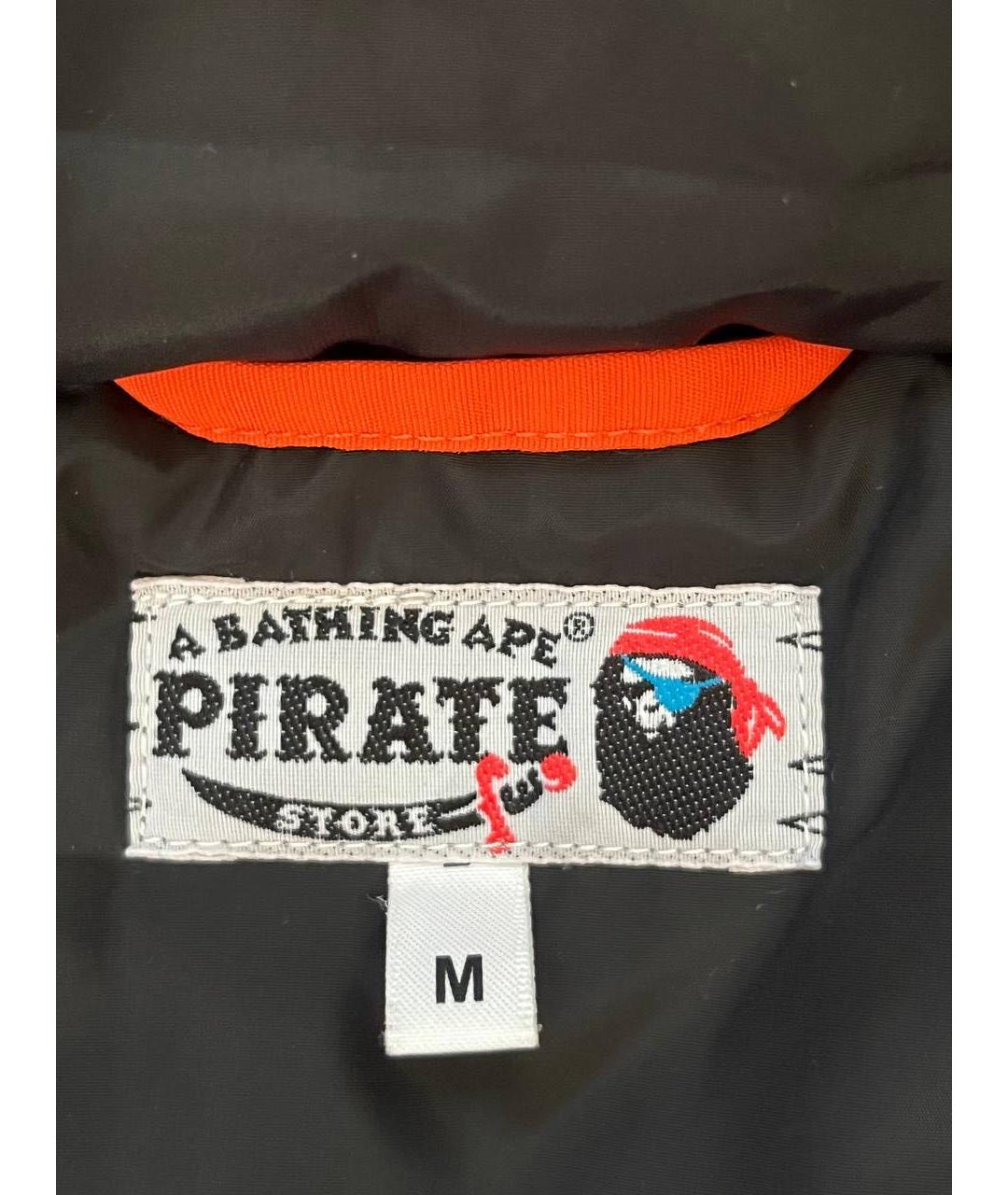 A BATHING APE Оранжевая полиэстеровая куртка, фото 8