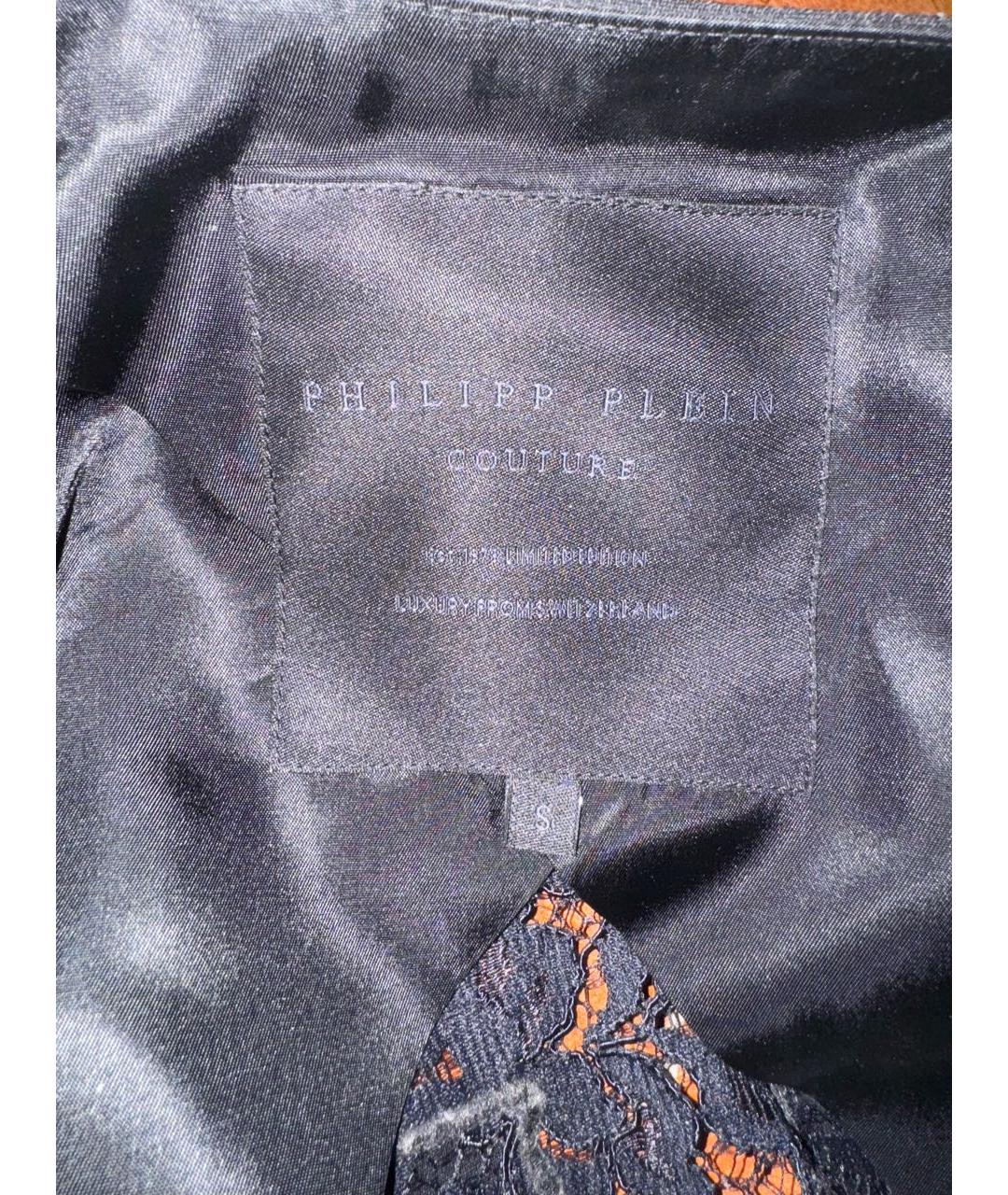 PHILIPP PLEIN Черный жакет/пиджак, фото 3
