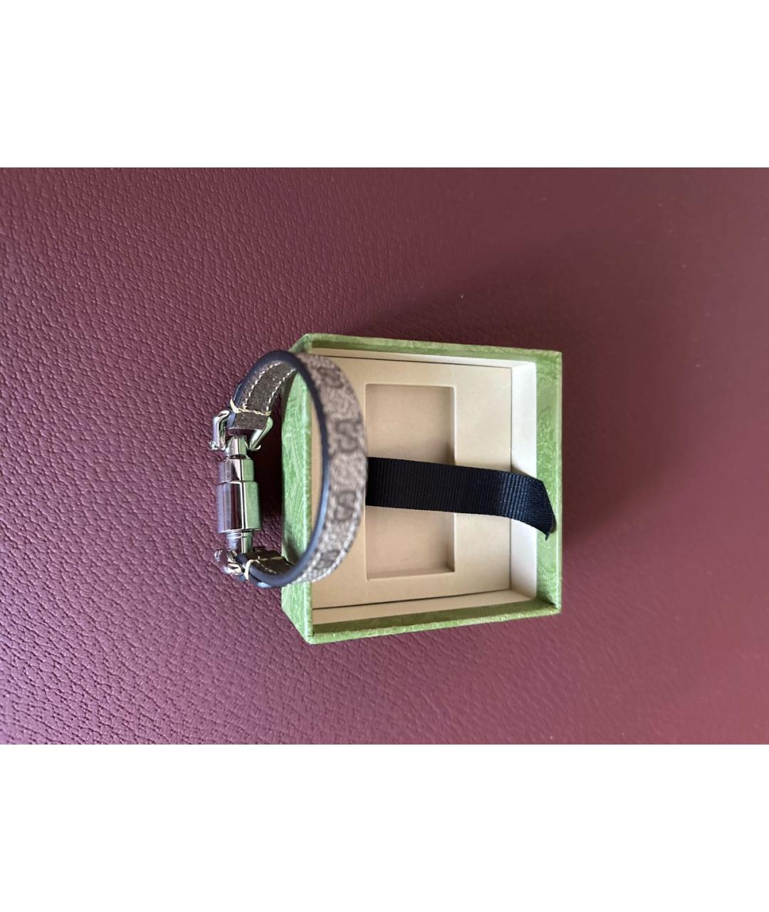 GUCCI Кожаный браслет, фото 5