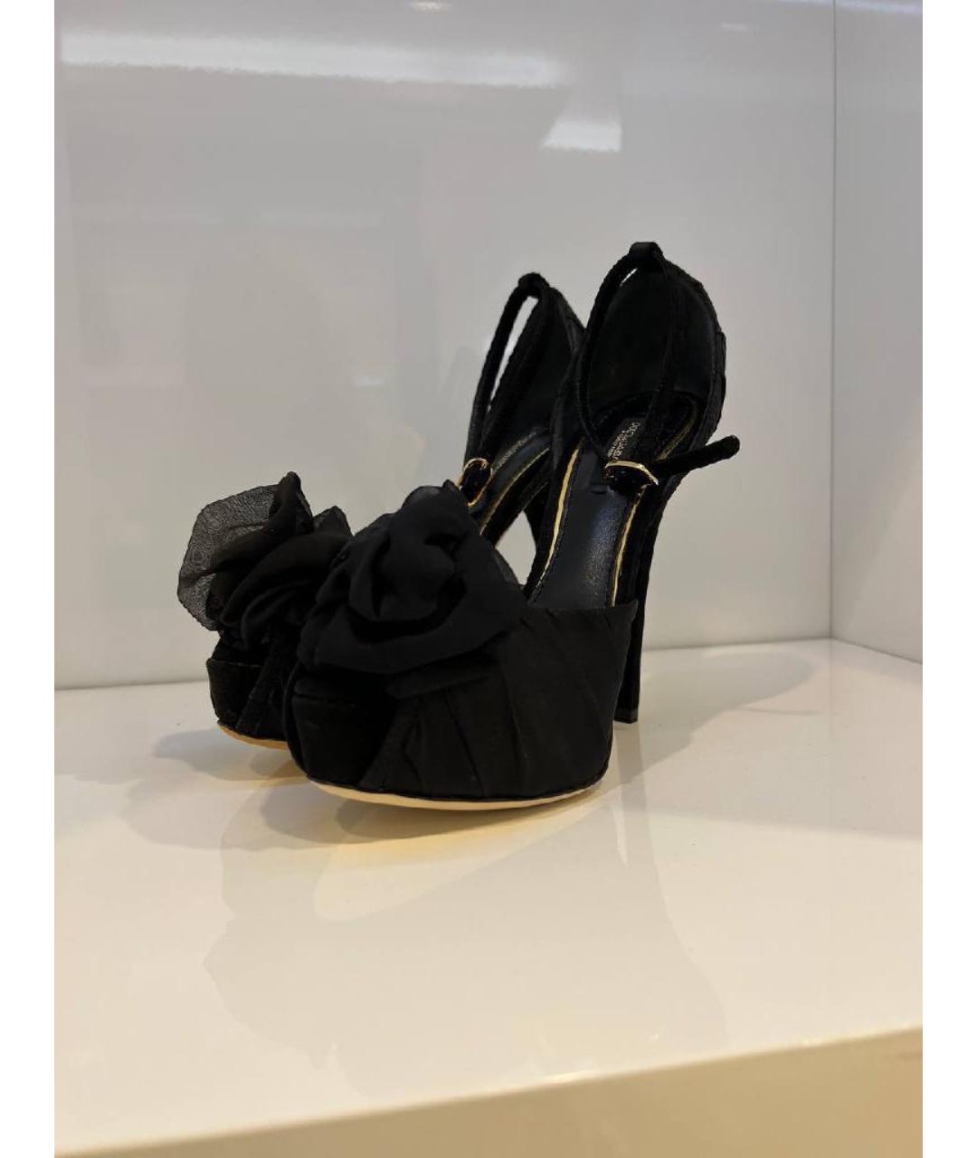 DOLCE&GABBANA Черные туфли, фото 4