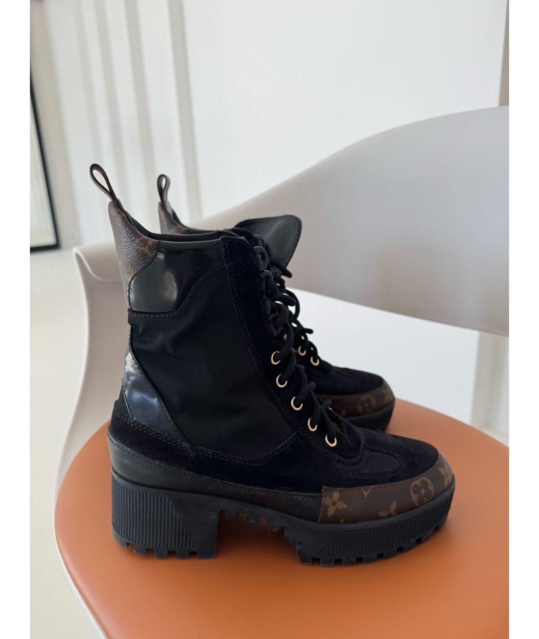 LOUIS VUITTON Кожаные ботинки, фото 2