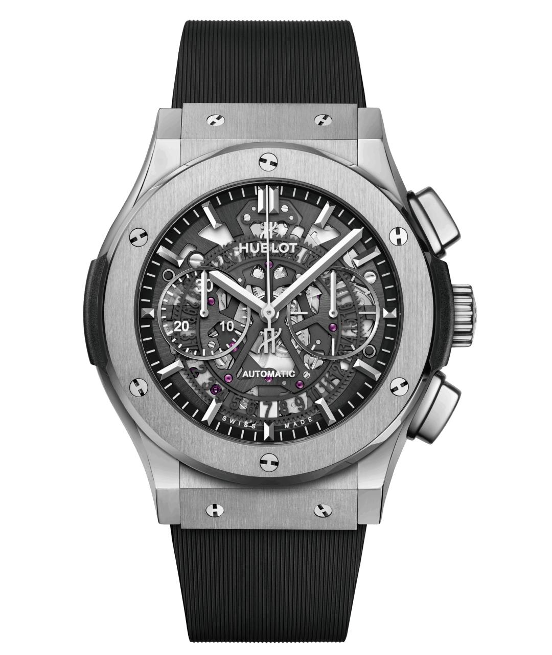 HUBLOT Серебряные металлические часы, фото 1
