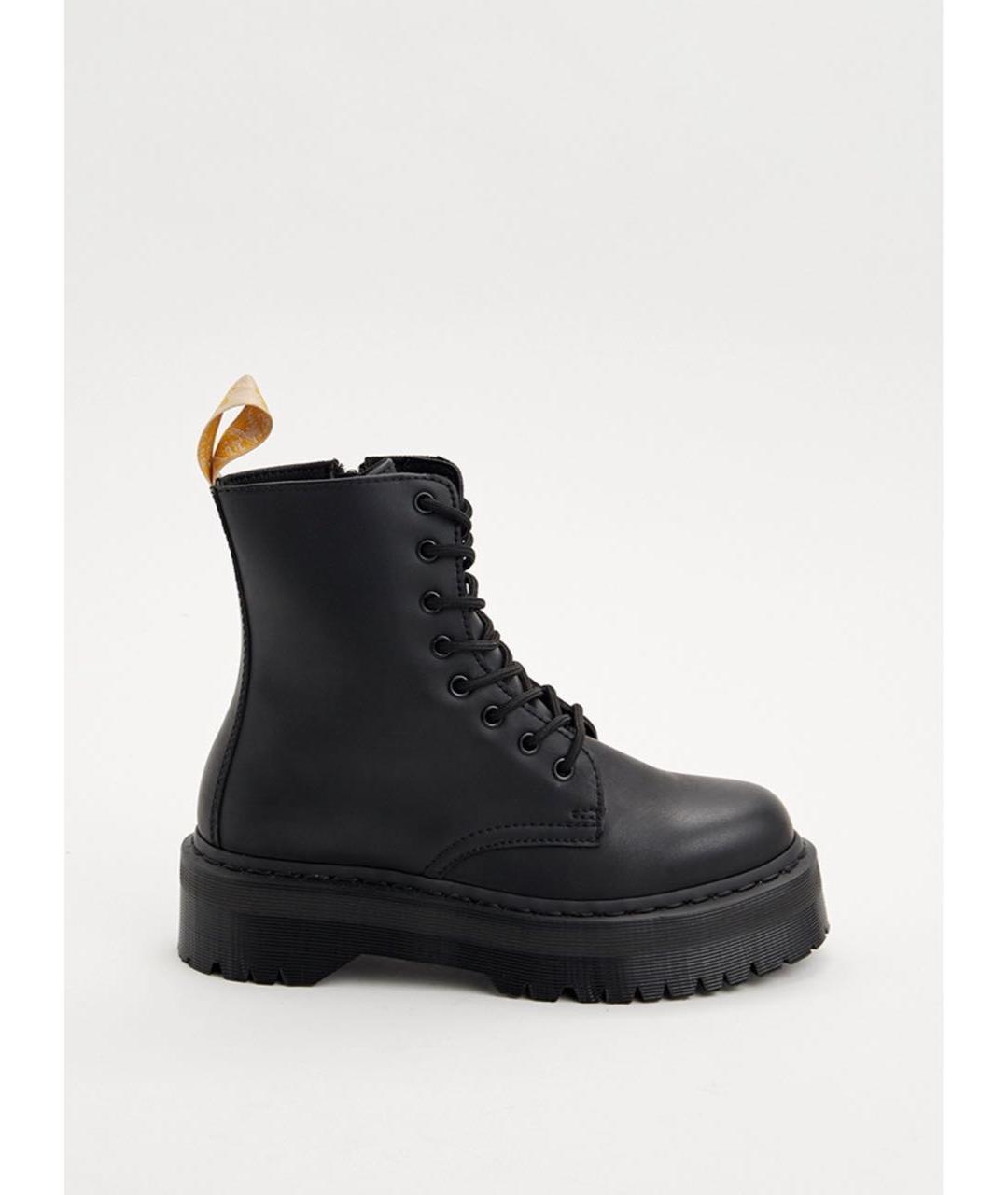 DR. MARTENS Черные ботинки из искусственной кожи, фото 9