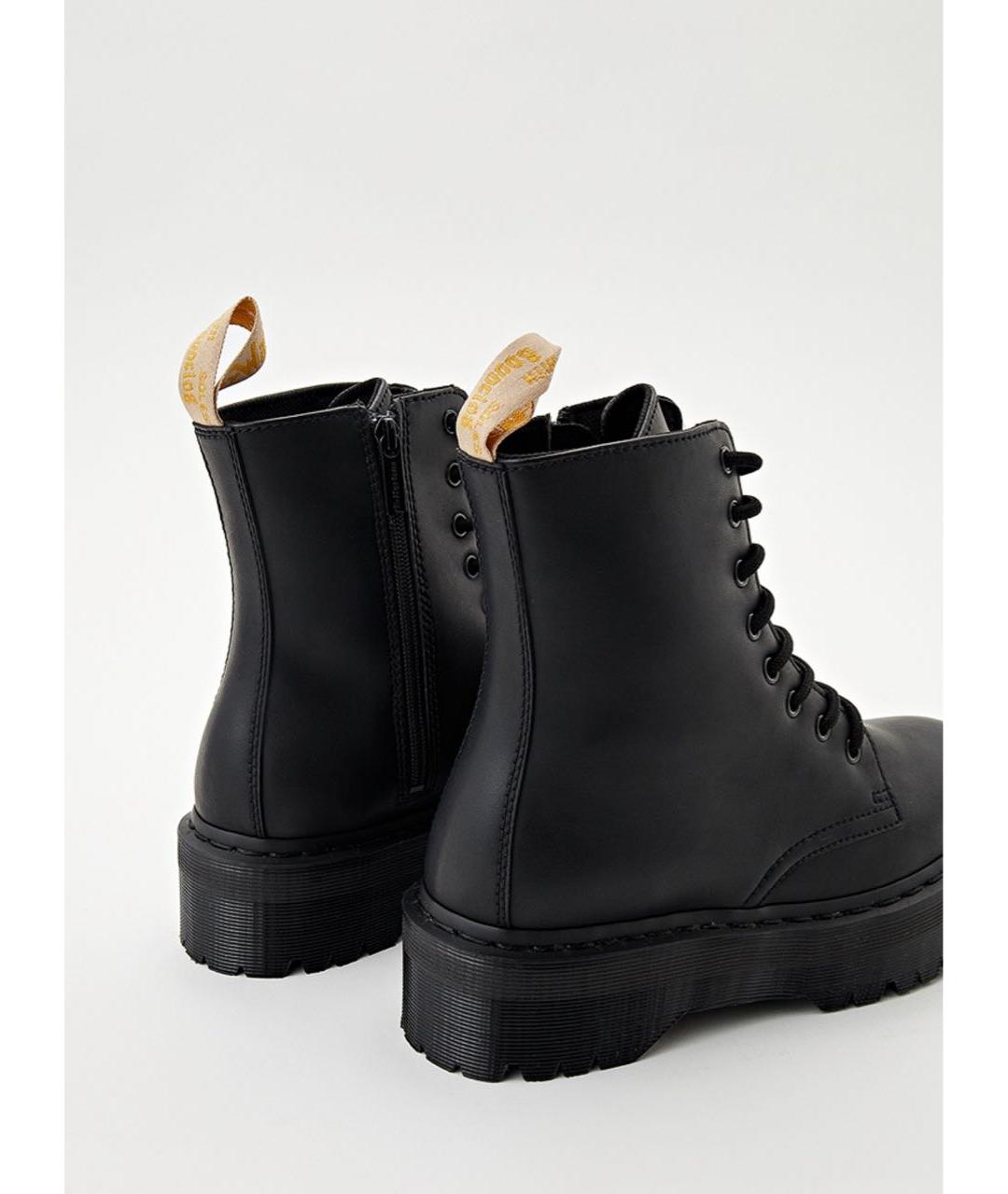 DR. MARTENS Черные ботинки из искусственной кожи, фото 4