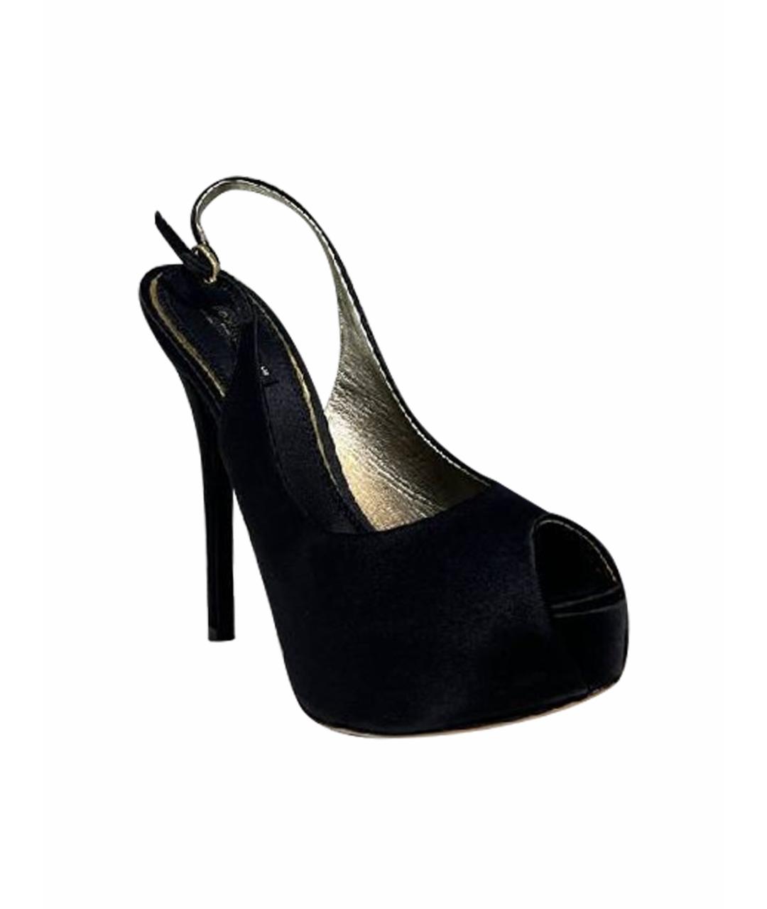 DOLCE&GABBANA Черные туфли, фото 1