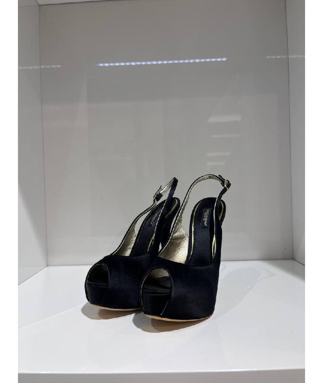 DOLCE&GABBANA Черные туфли, фото 2