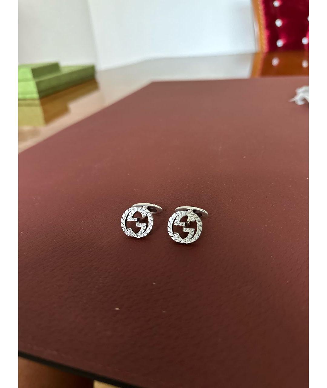 GUCCI Серебряные серебряные запонки, фото 6