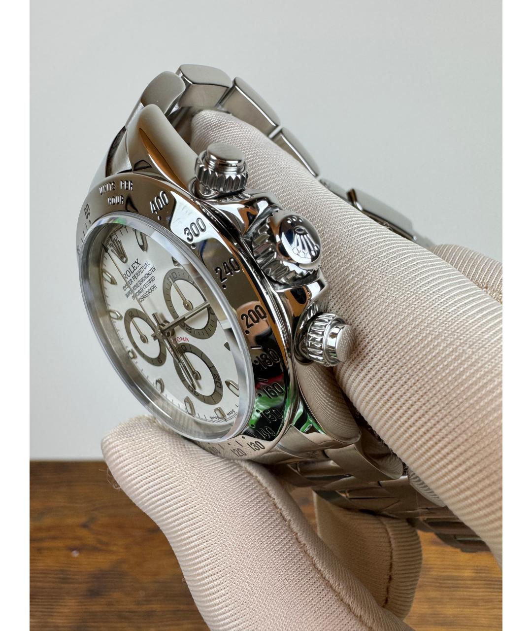 ROLEX Белые часы, фото 3