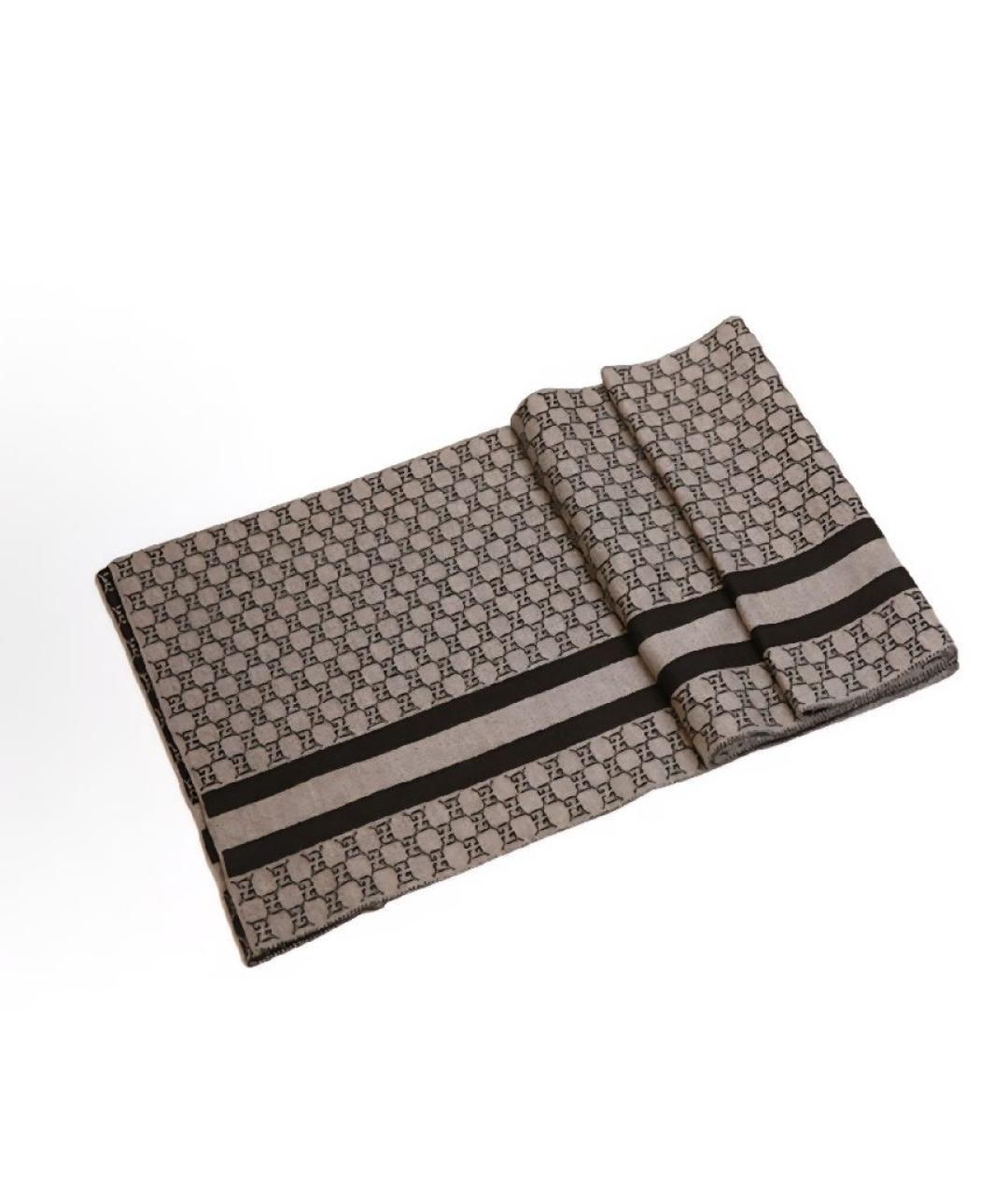 GUCCI Бежевый шарф, фото 3