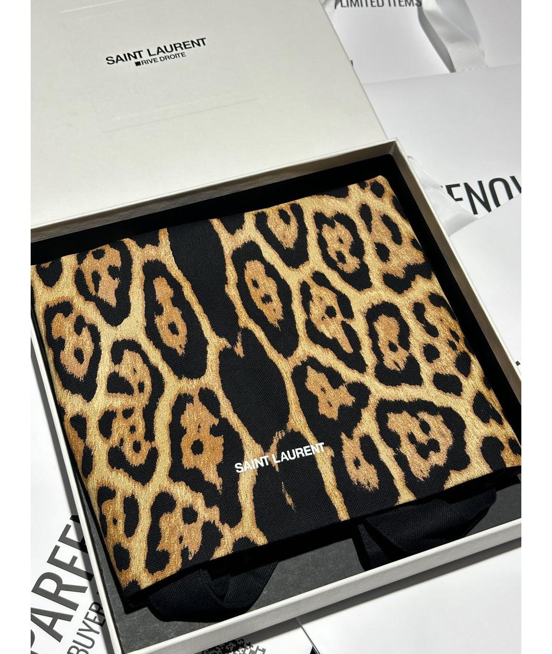 SAINT LAURENT Мульти хлопковая сумка тоут, фото 4