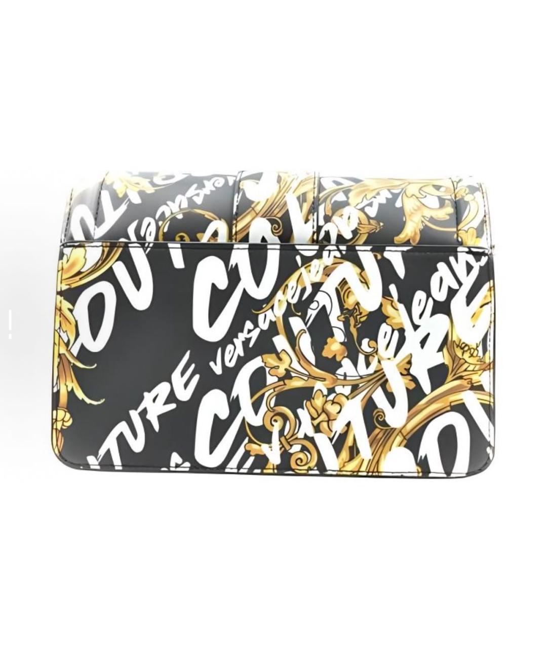 VERSACE JEANS COUTURE Мульти кожаная сумка через плечо, фото 5