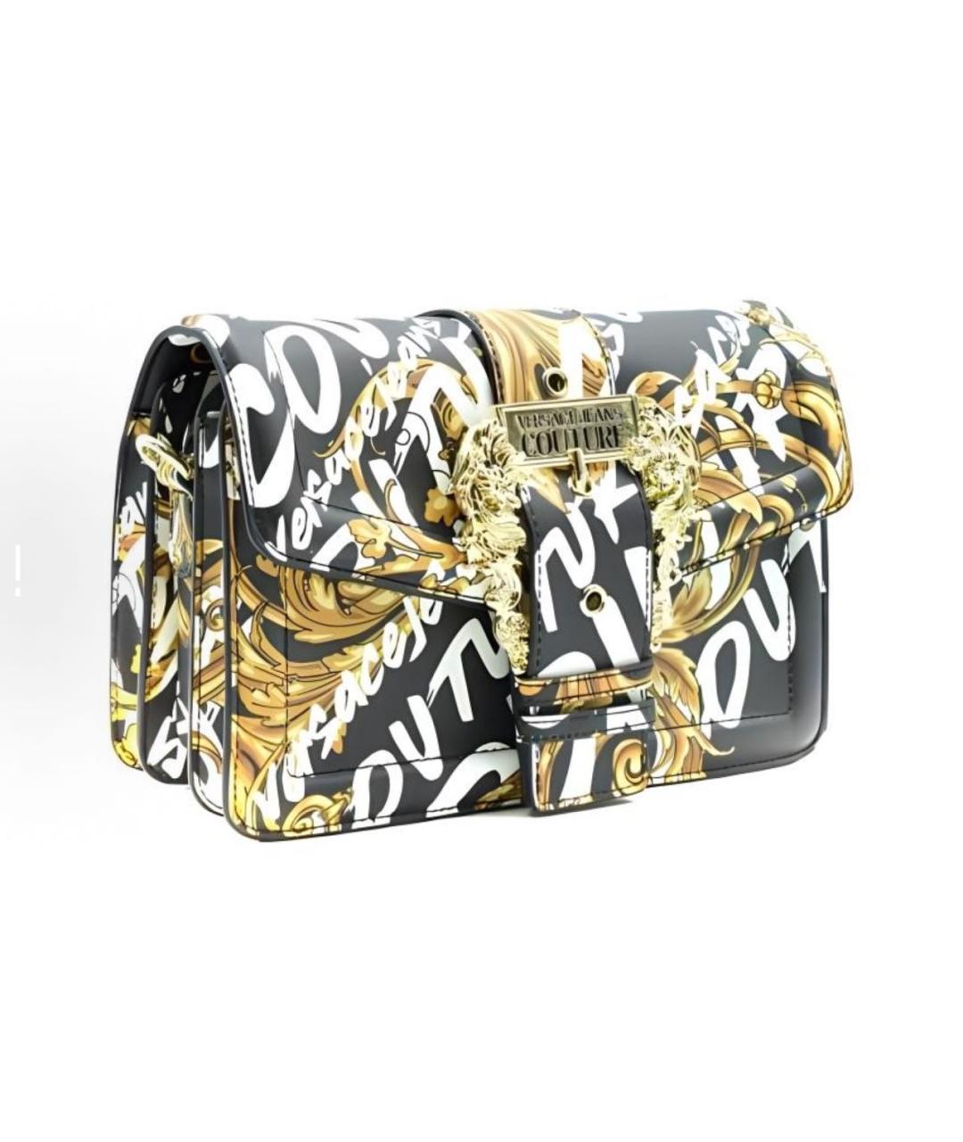 VERSACE JEANS COUTURE Мульти кожаная сумка через плечо, фото 3