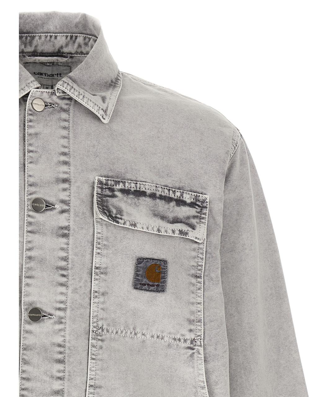 CARHARTT WIP Серая хлопковая куртка, фото 3