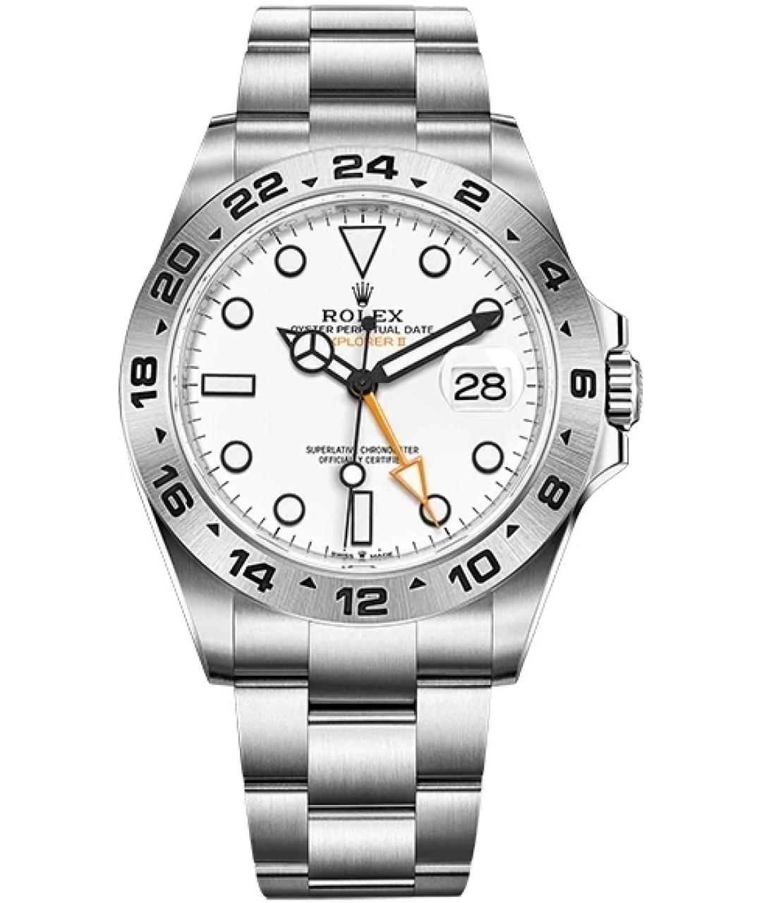 ROLEX Белые часы, фото 1