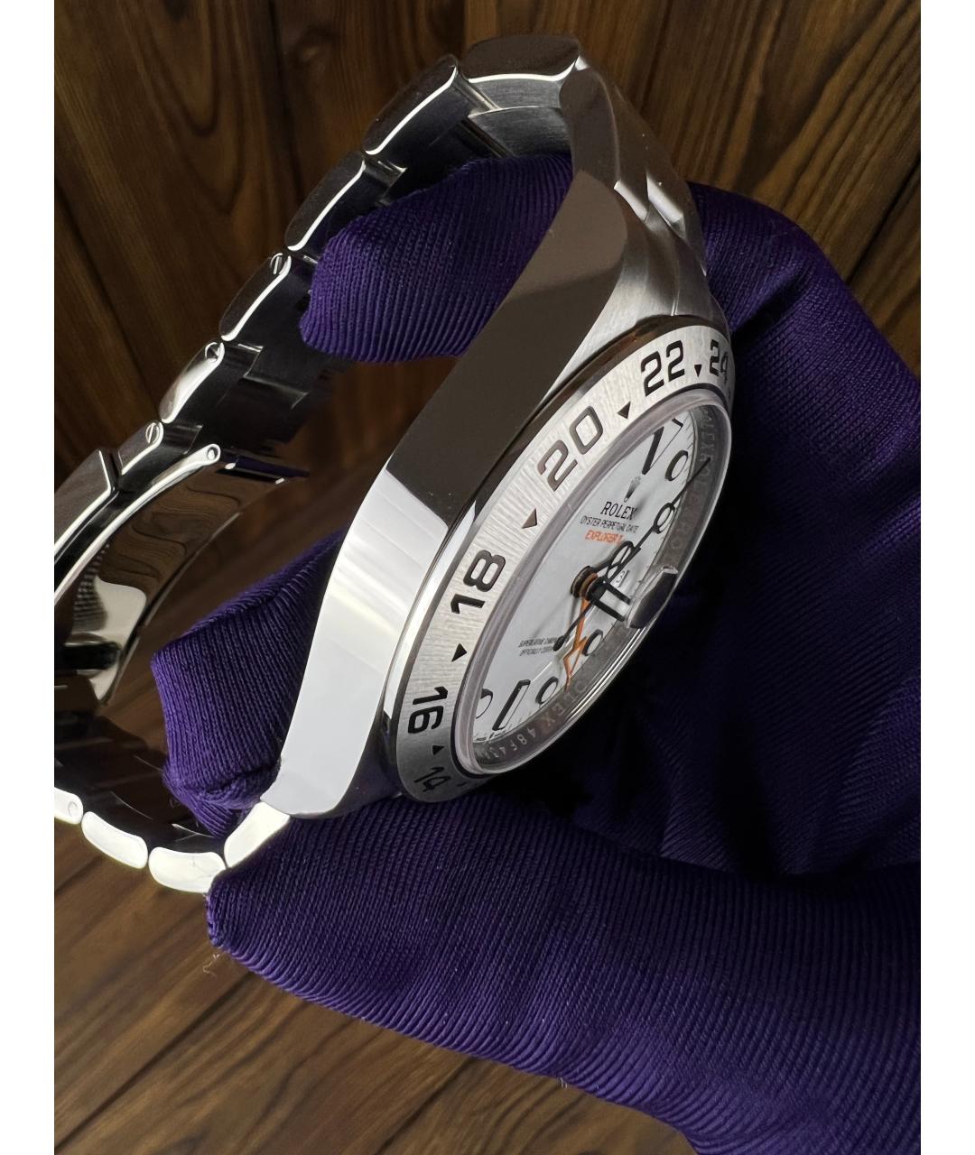 ROLEX Белые часы, фото 5