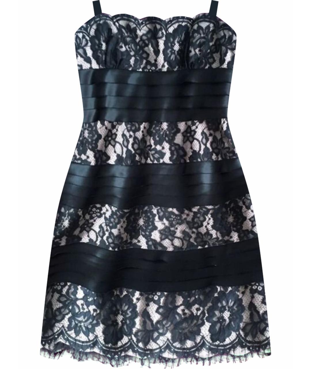 BCBG MAXAZRIA Черное полиэстеровое коктейльное платье, фото 1